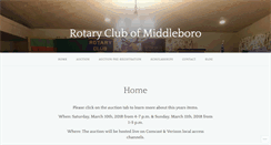 Desktop Screenshot of middlebororotary.com